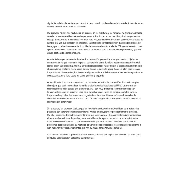 Hospitales que funcionan