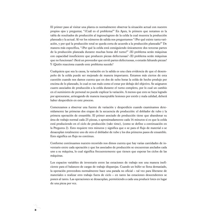 Creando Flujo Continuo